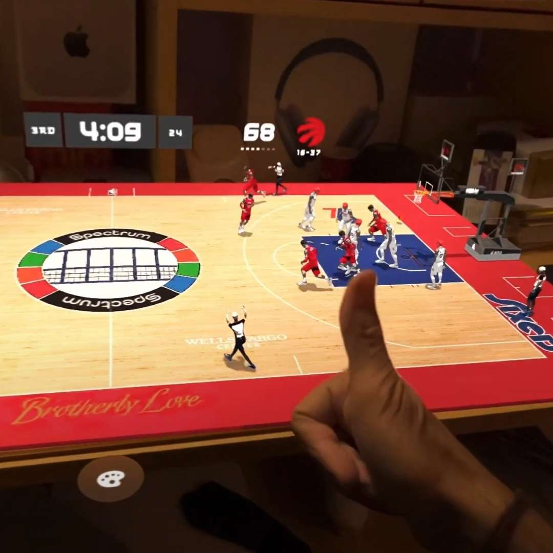 NBA sbarca su Apple Vision Pro